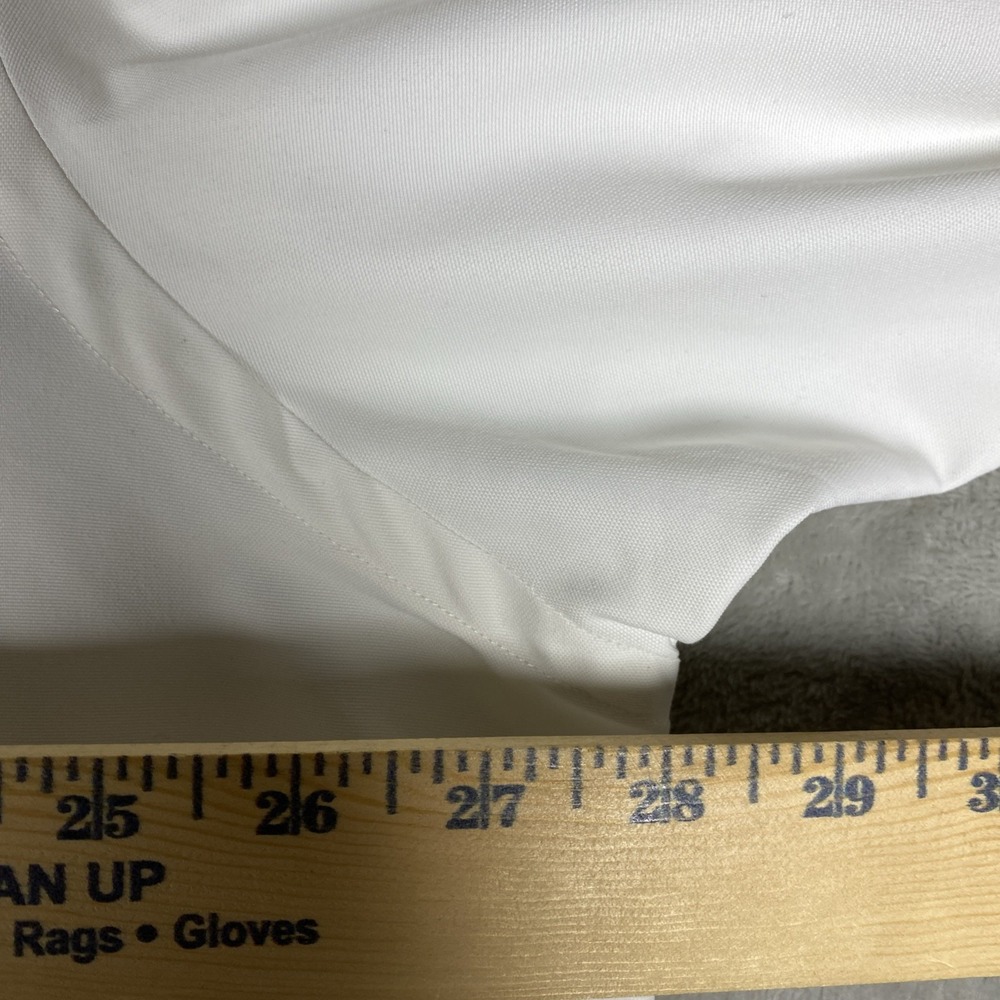 Polo Ralph Lauren Performance Shirt Mens 2XB Solid White Long Sleeve Button Down - Picture 6 of 8